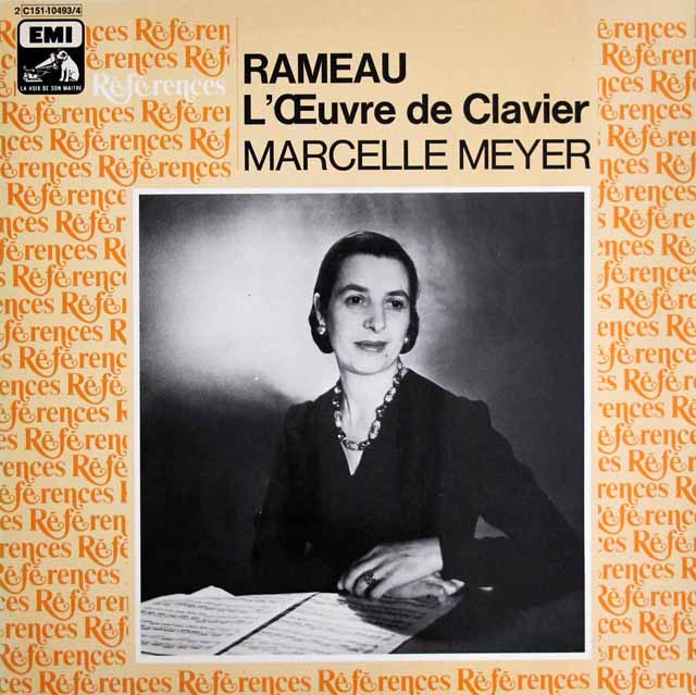 メイエルのラモー/クラヴサン曲集　仏EMI(VSM)　3441　LP レコード