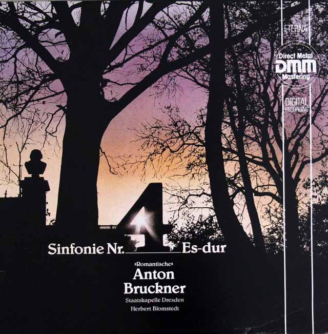 ブロムシュテットのブルックナー/交響曲第4番「ロマンティック」　独ETERNA　3441　LP レコード