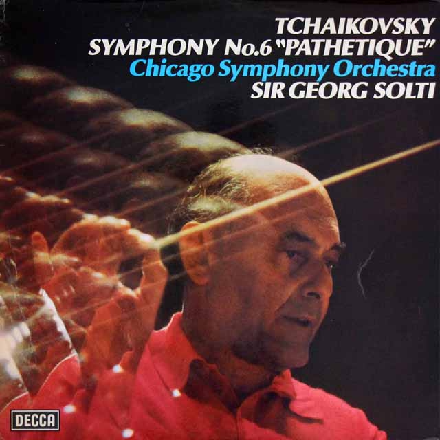 【オリジナル盤】　ショルティのチャイコフスキー/交響曲第6番「悲愴」　英DECCA　3441　LP レコード