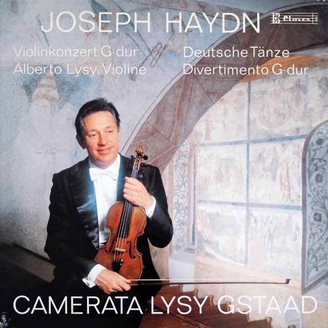 リジーのハイドン/ヴァイオリン協奏曲 ト長調ほか　独Claves　3441　LP レコード