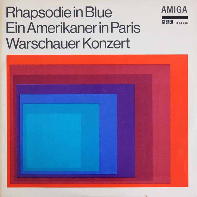 ケーゲルのガーシュウイン/ラプソディー・イン・ブルーほか　独AMIGA　3441　LP レコード