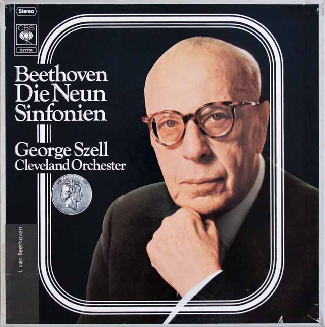 セルのベートーヴェン/交響曲全集　独CBS　3441　LP レコード