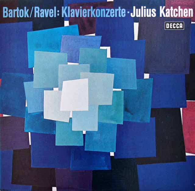 カッチェン＆ケルテスのバルトーク&ラヴェル/ピアノ協奏曲集　独DECCA　3442　LP レコード