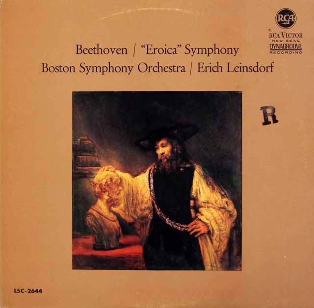 ラインスドルフのベートーヴェン/交響曲第3番「英雄」　独RCA　3442　LP レコード