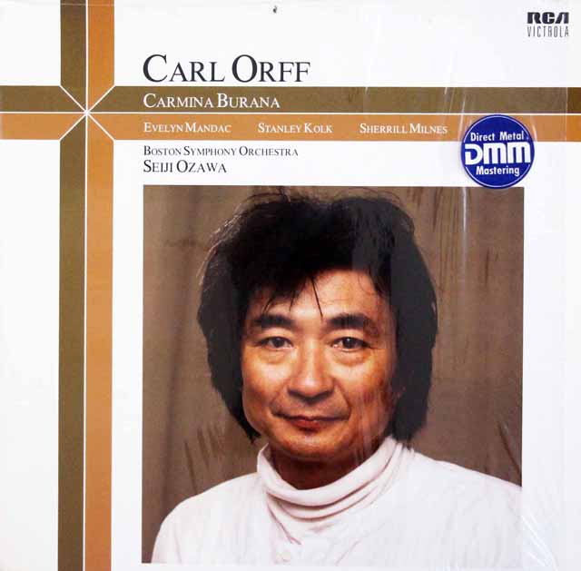 小澤のオルフ/カルミナ・ブラーナ　独RCA　3442　LP レコード