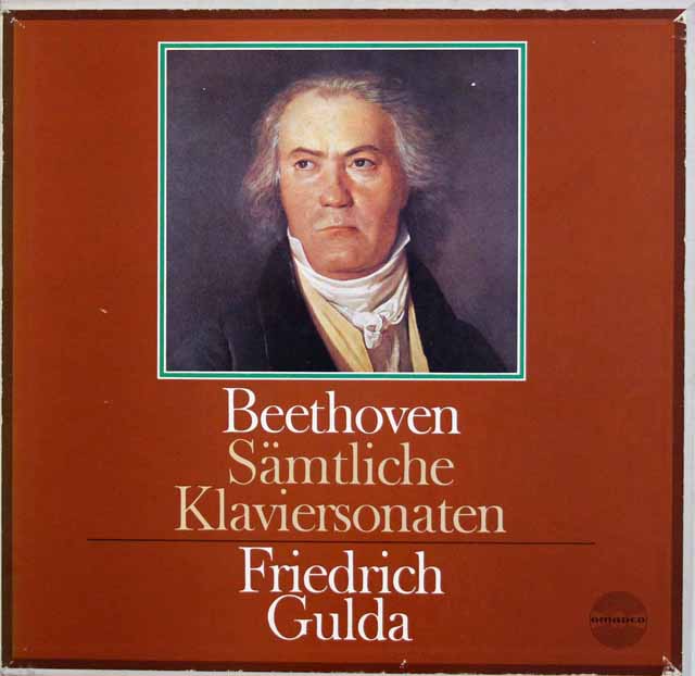 グルダのベートーヴェン/ピアノソナタ全集　独amadeo　3442　LP レコード