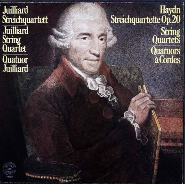 ジュリアード四重奏団のハイドン/「太陽四重奏曲」（全6曲）　独CBS　3442　LP レコード