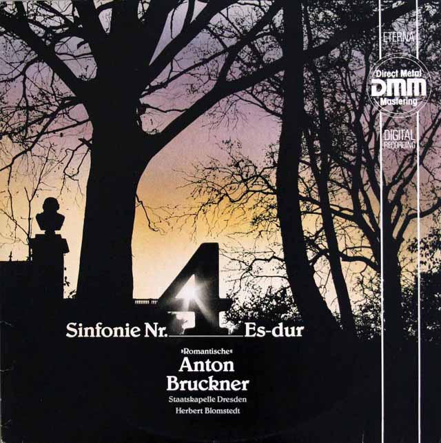 ブロムシュテットのブルックナー/交響曲第4番「ロマンティック」　独ETERNA　3443　LP レコード