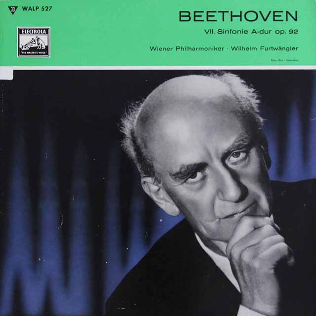 フルトヴェングラーのベートーヴェン/交響曲第7番　 独ELECTROLA　3443　LP レコード