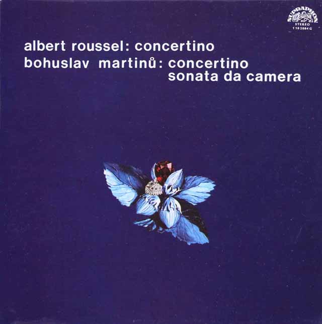ヴェチュトモフのマルティヌー、ルーセル/コンチェルティーノ集　チェコスロヴァキアSUPRAPHON　3443　LP レコード