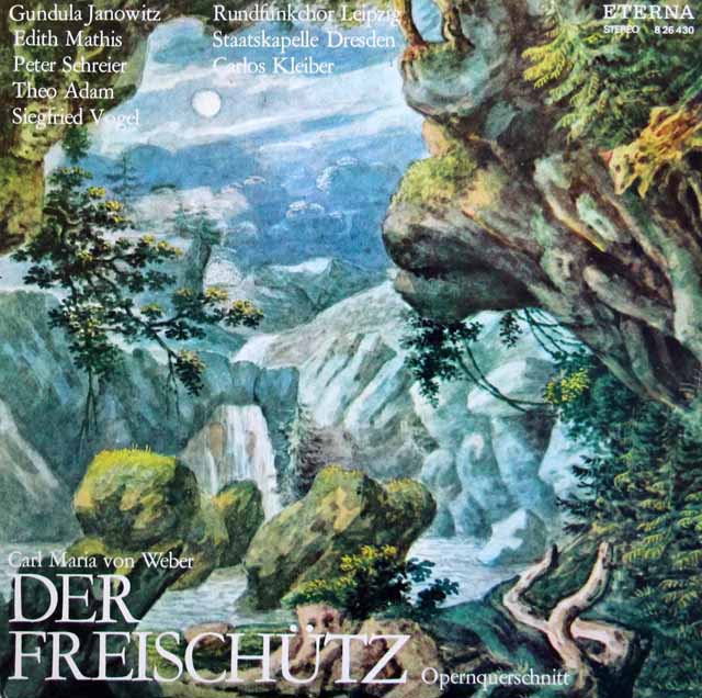 クライバーのウェーバー/「魔弾の射手」抜粋　独ETERNA　3444　LP　レコード