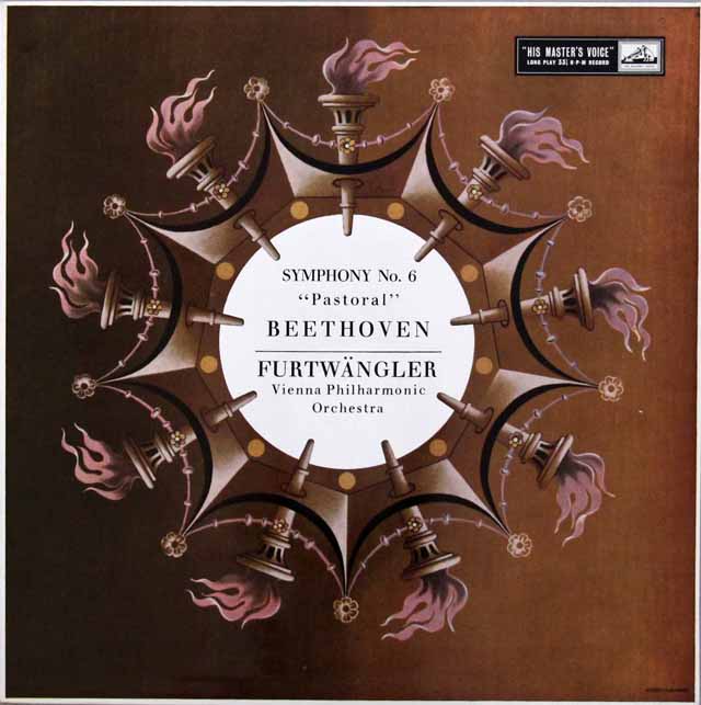 【オリジナル盤】　フルトヴェングラーのベートーヴェン/交響曲第6番「田園」　英EMI(HMV)　3444　LP レコード