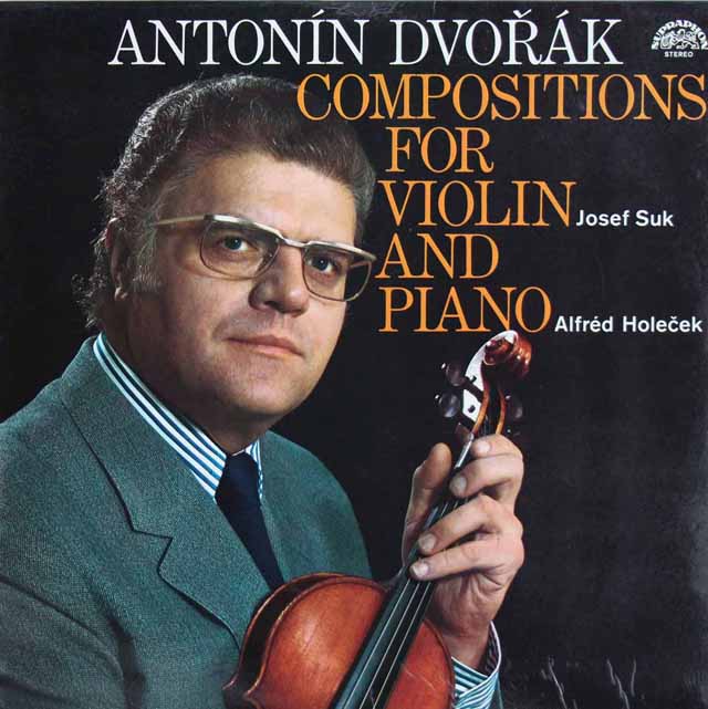 スーク&ホレチェクのドヴォルザーク/ヴァイオリンソナタほか　チェコスロヴァキアSUPRAPHON　3444　LP レコード