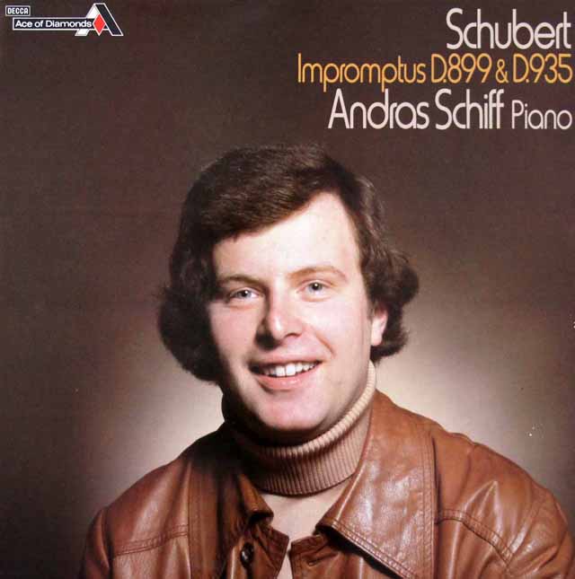 シフのシューベルト/4つの即興曲（D.899，935）　英DECCA (Ace of Diamonds)　3445　LP レコード