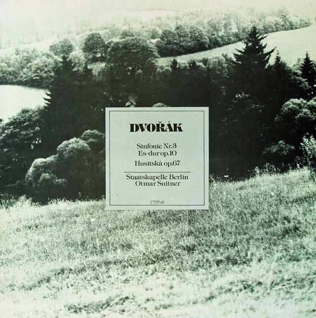 スウィトナーのドヴォルザーク/交響曲第3番ほか　独ETERNA　3524　LP レコード