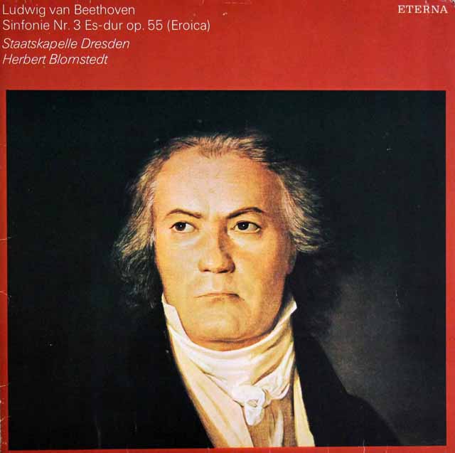 ブロムシュテットのベートーヴェン/交響曲第3番「英雄」　独ETERNA　3502　LP レコード