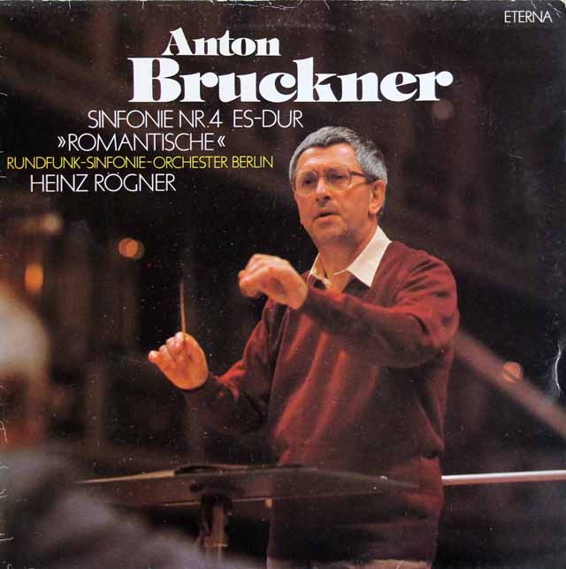 レーグナーのブルックナー/交響曲第4番「ロマンティック」　独ETERNA　3502　LP レコード