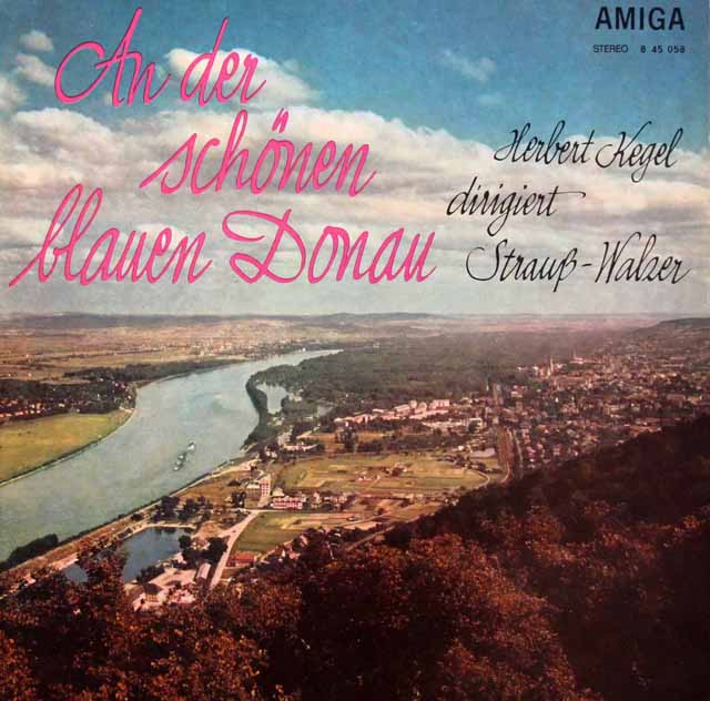 ケーゲルのJ.シュトラウス/「美しく青きドナウ」ほか　独AMIGA　3503　LP レコード