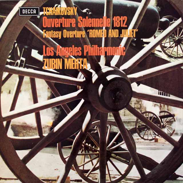 メータのチャイコフスキー/大序曲「1812年」ほか　英DECCA　3503　LP レコード