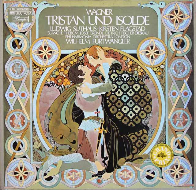 フルトヴェングラーのワーグナー/「トリスタンとイゾルデ」全曲　独EMI　3503　LP レコード
