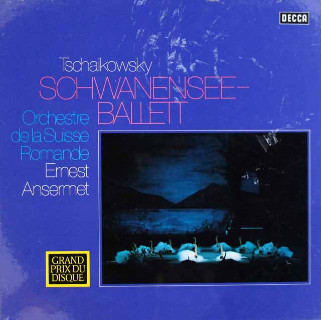 【未開封】　アンセルメのチャイコフスキー/「白鳥の湖」　独DECCA　3503　LP レコード