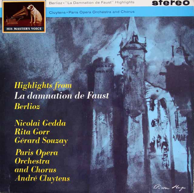 【オリジナル盤】　クリュイタンスのベルリオーズ/「ファウストの劫罰」抜粋　英EMI　3504　LP レコード