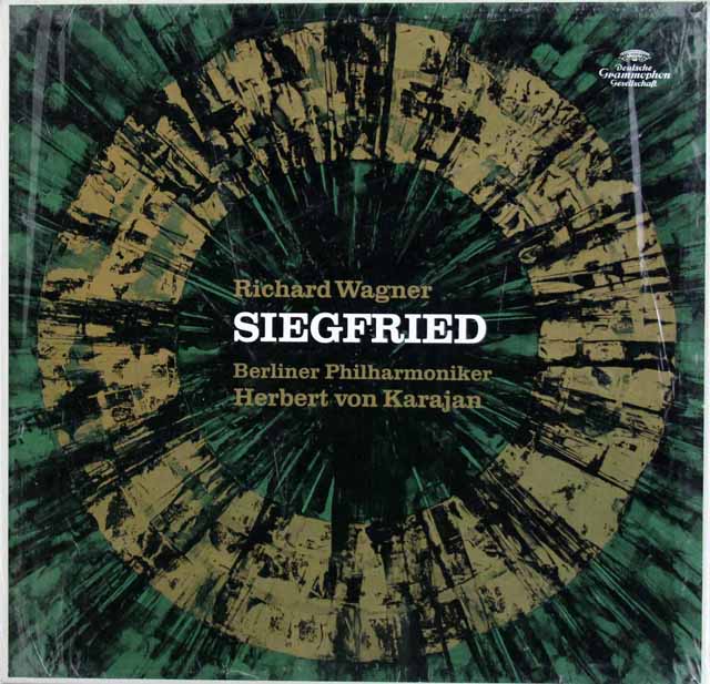 【未開封】　カラヤンのワーグナー/楽劇「ジークフリート」全曲　DGG　3504　LP レコード
