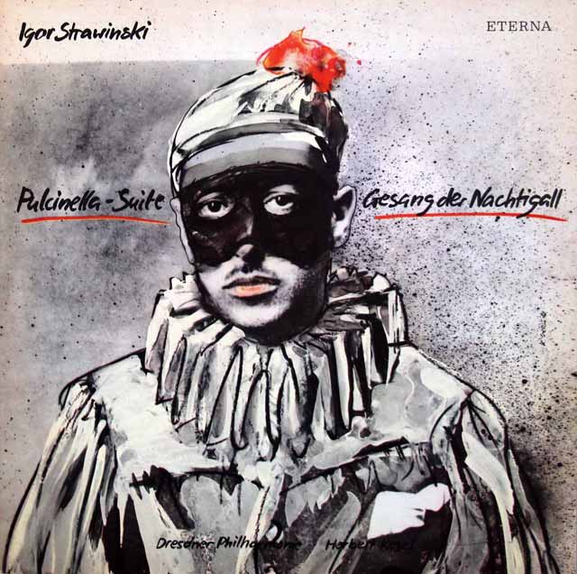 ケーゲルのストラヴィンスキー/「プルチネルラ」ほか　独ETERNA　3505　LP レコード