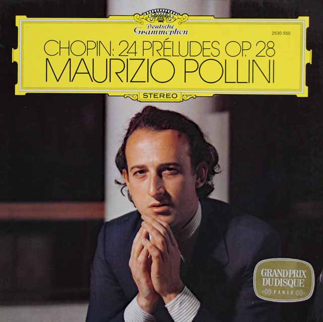 ポリーニのショパン/24の前奏曲集　独DGG　3506　LP レコード