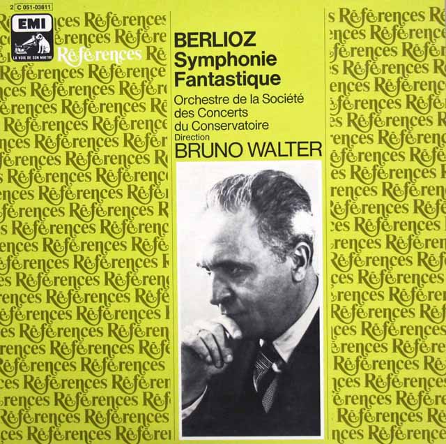 ワルターのベルリオーズ/幻想交響曲　仏EMI（VSM）　3506　LP レコード