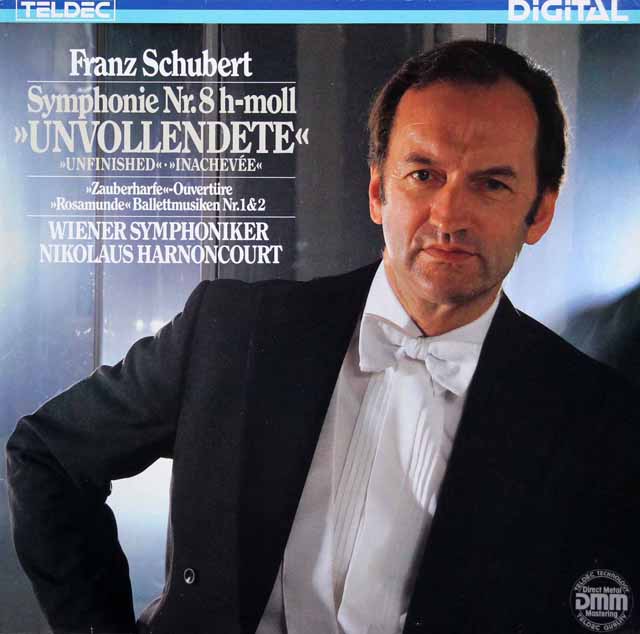 アーノンクールのシューベルト/「未完成」ほか　独TELDEC　3506　LP レコード