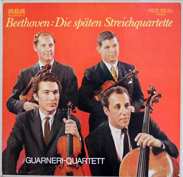 ガルネリ四重奏団のベートーヴェン/後期弦楽四重奏曲集 　独RCA　3506　LP レコード