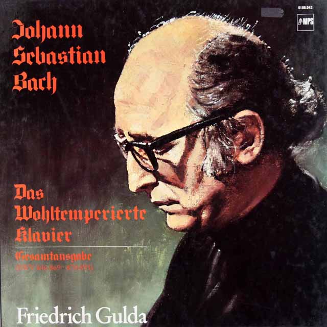 グルダのバッハ/平均律クラヴィーア曲集（全曲）　独MPS　3507　LP レコード
