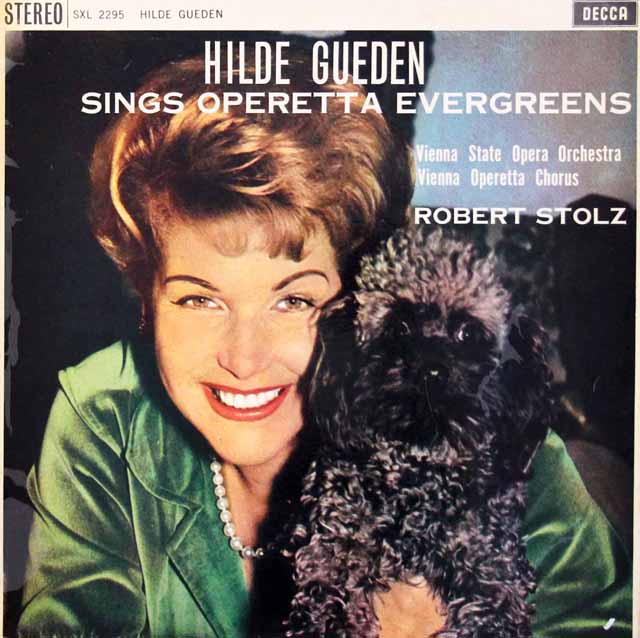 【オリジナル盤】　ヒルデ・ギューデン/オペレッタ名曲集　英DECCA　3507　LP レコード