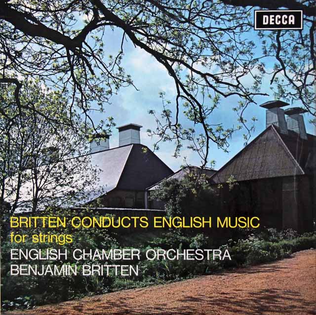 ブリテンのイギリス室内楽曲集　英DECCA　3507　LP レコード