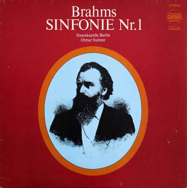 スウィトナーのブラームス/交響曲第1番　独ETERNA　3508　LP レコード