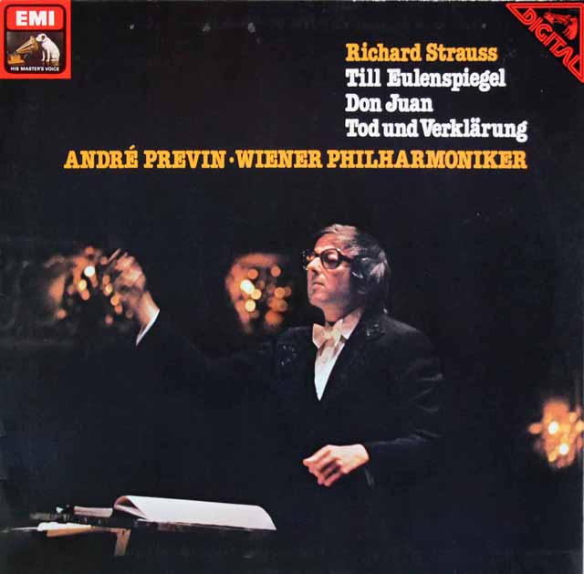 プレヴィンのR.シュトラウス/「ドン・ファン」ほか　独EMI　3508　LP レコード