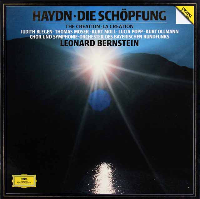 バーンスタインのハイドン/「天地創造」　独DGG　3508　LP レコード