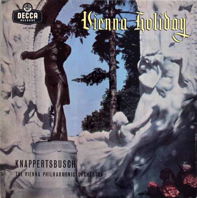 【モノラル】　クナッパーツブッシュ/ウィーンの休日　英DECCA　3508　LP レコード