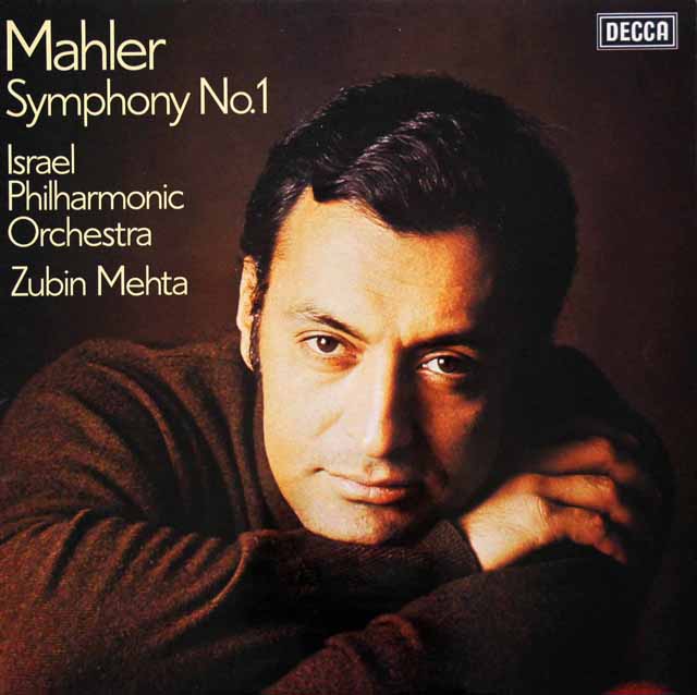 【オリジナル盤】　メータのマーラー/交響曲第1番「巨人」　英DECCA　3508　LP レコード