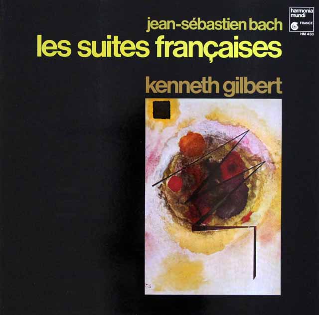 ギルバートのバッハ/フランス組曲（全曲）　仏HM　3508　LP レコード