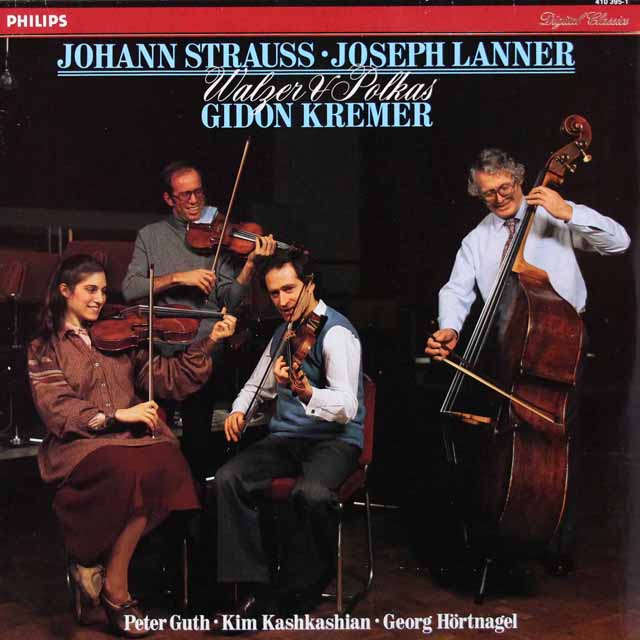クレーメルらのランナー、シュトラウス/ワルツ、ポルカ集　蘭PHILIPS　3508　LP レコード