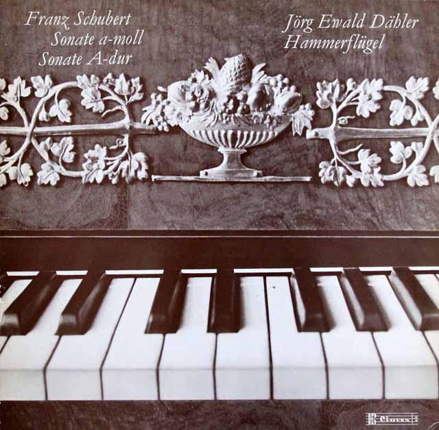デーラーのシューベルト/ピアノソナタ第4、13番　スイスCLAVES　3508　LP レコード