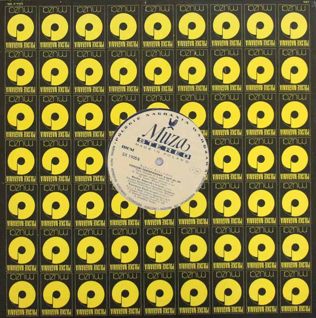 アルゲリッチ、コルトのシューマン/ピアノ協奏曲ほか　ポーランドMuza　3508　LP レコード
