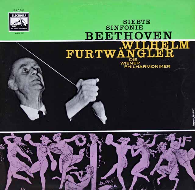 フルトヴェングラーのベートーヴェン/交響曲第7番　独ELECTROLA　3509　LP レコード