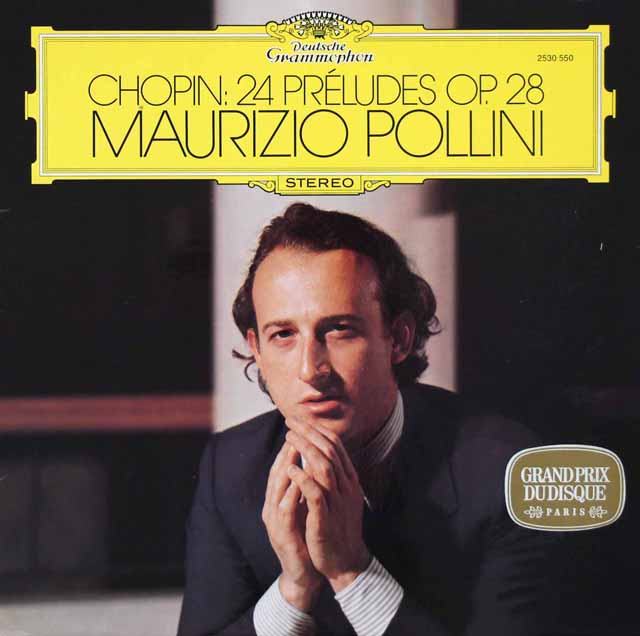 ポリーニのショパン/24の前奏曲集　独DGG　3510　LP レコード