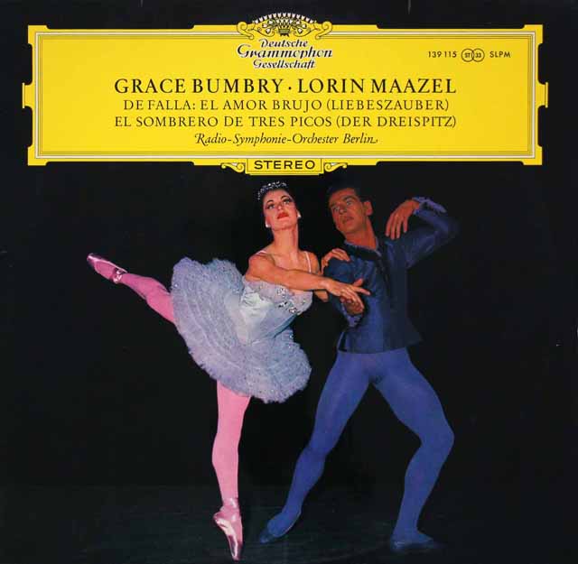 マゼールのファリャ/バレエ音楽「三角帽子」ほか　独DGG　3510　LP レコード