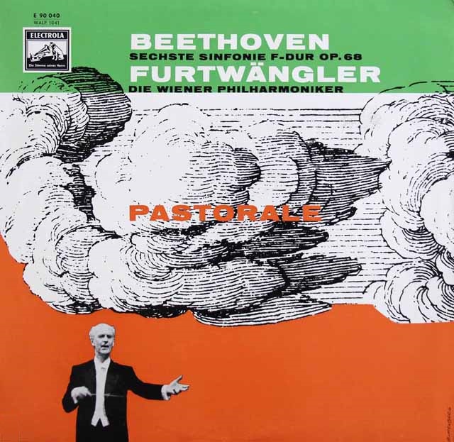 フルトヴェングラーのベートーヴェン/交響曲第6番「田園」　独EMI　3510　LP レコード
