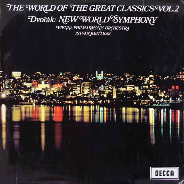 ケルテスのドヴォルザーク/交響曲第9番「新世界より」　英DECCA　3511　LP レコード
