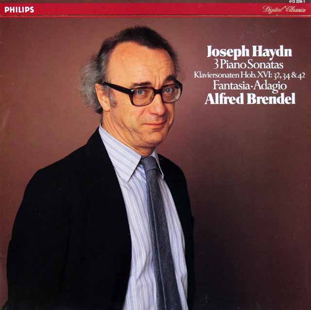 ブレンデルのハイドン/ピアノソナタ第32、42、34番ほか　蘭PHILIPS　3511　LP レコード